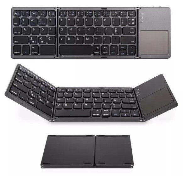 mini teclado inalambrico plegable