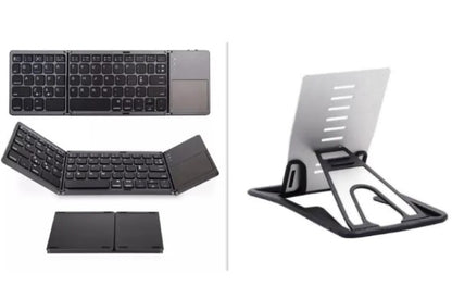 mini teclado inalambrico plegable